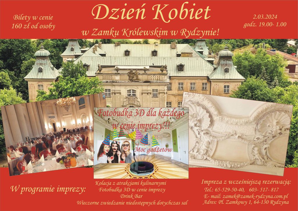 Zamek Dzień Kobiet