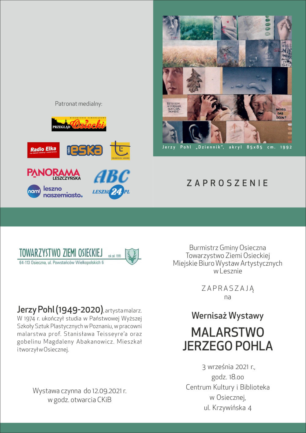 Pohl zaproszenie 2021