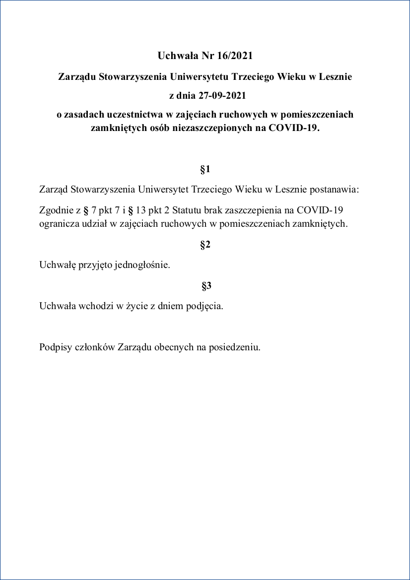 UchwałaNr16 z27 09 2021