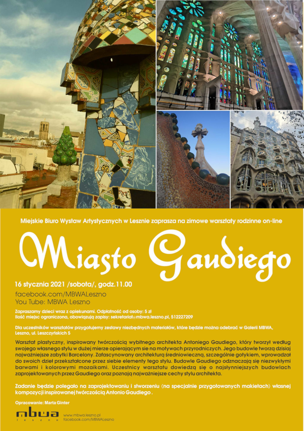warsztat Gaudi mbwa
