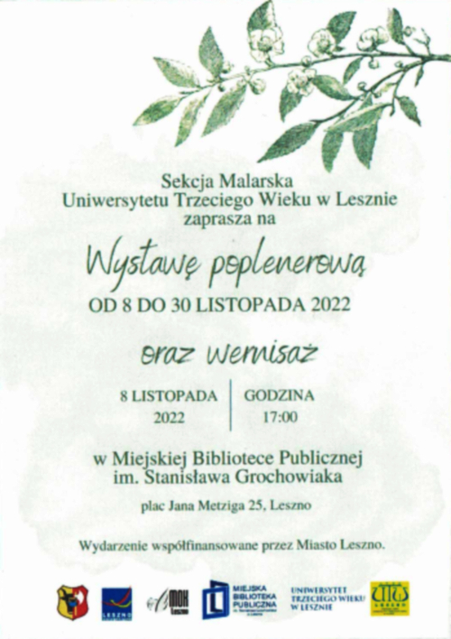 2022 11 S.malarska zaprasza