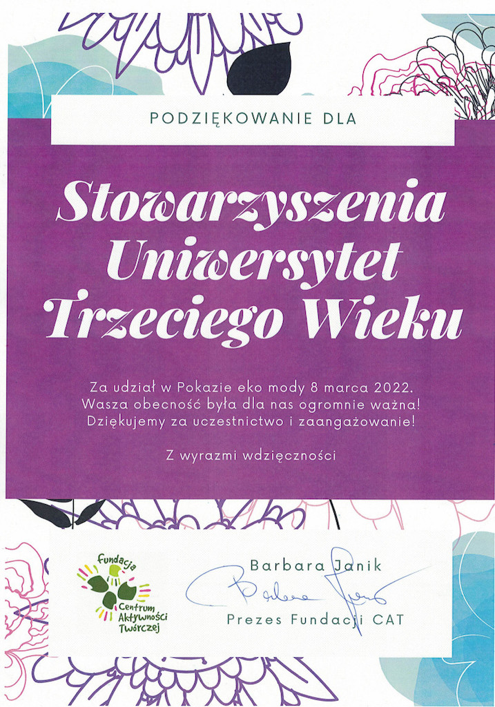 2022 03 14podziękowanie CAT20220315